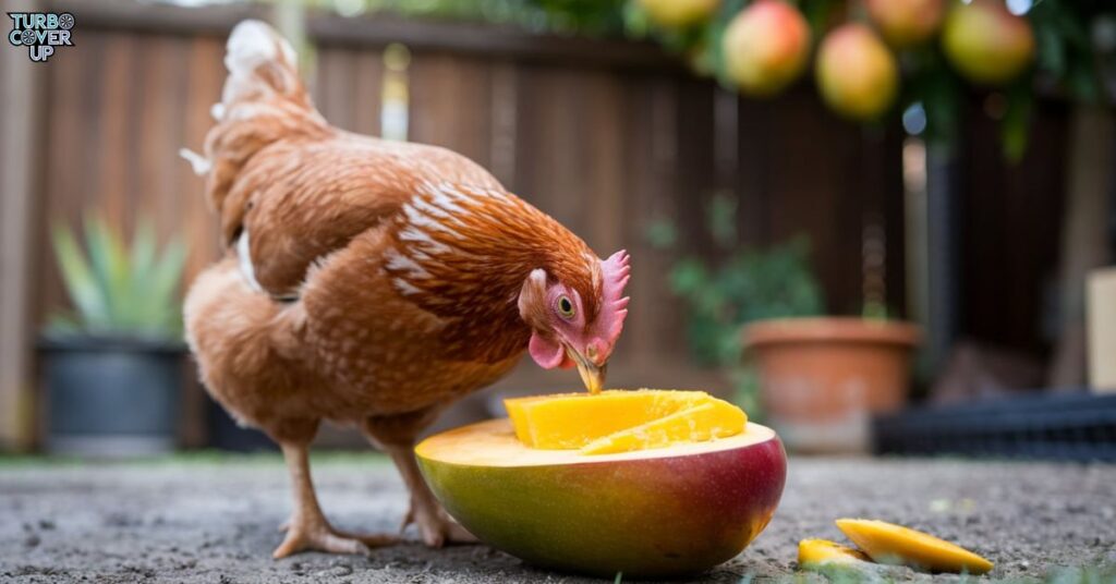 Mangoes Are Healthy For Chickens Too!